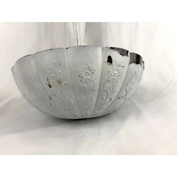 VTG Homco Home Interior Large White Ladle Spoon Wall Plaque Syroco 1970s - Picture 3 of 16